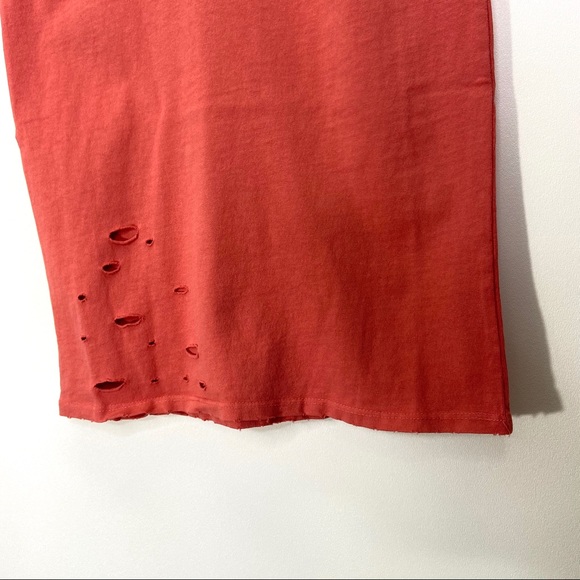 Abound Nordstrom Distressed Sheath Midi Dress XS - Picture 6 of 13